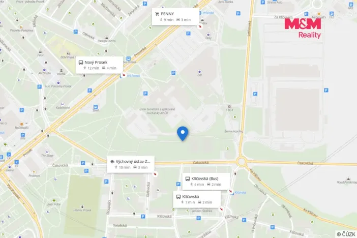 Prodej bytu 1+kk, Praha - Prosek, Čakovická, 27 m2