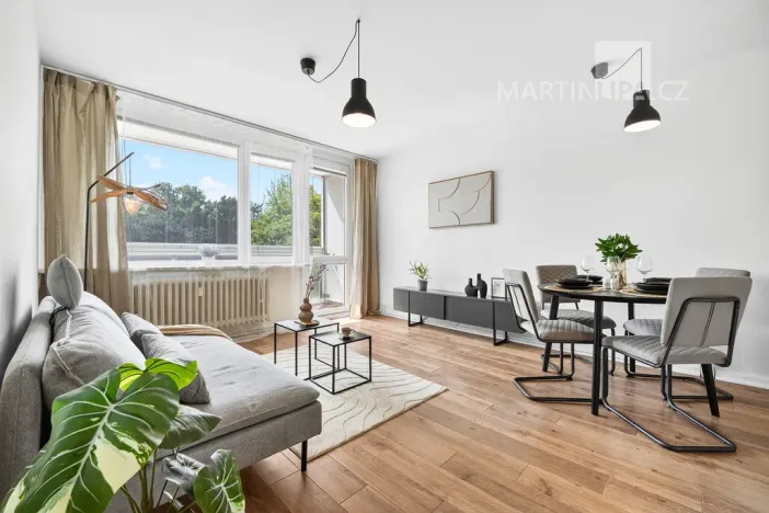 Pronájem bytu 3+1, Praha - Střížkov, Litvínovská, 53 m2