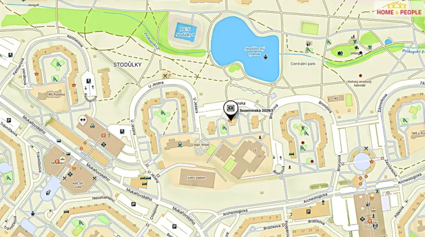 Prodej bytu 2+kk, Praha - Stodůlky, Sezemínská, 46 m2