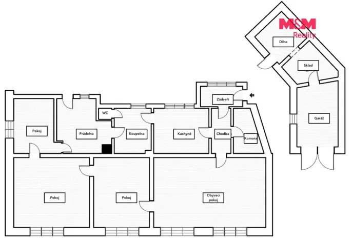 Prodej rodinného domu, Bačice - Udeřice, 160 m2