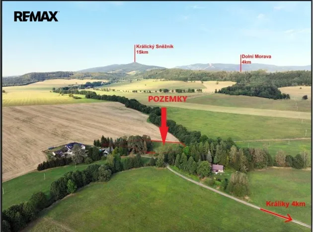 Prodej pozemku pro bydlení, Králíky, 2797 m2