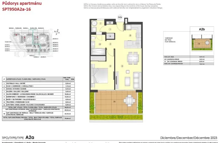 Prodej bytu 2+kk, Torrevieja, Španělsko, 78 m2