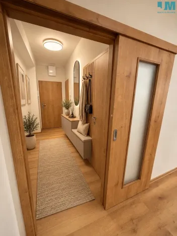 Pronájem bytu 2+1, Okříšky, 56 m2