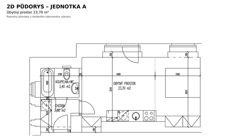 Prodej bytu 1+kk, Praha - Dejvice, Zikova, 64 m2