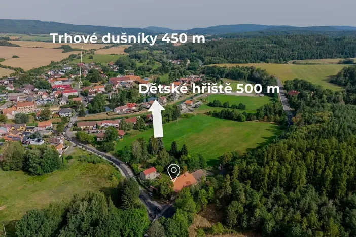 Prodej rodinného domu, Trhové Dušníky, 400 m2
