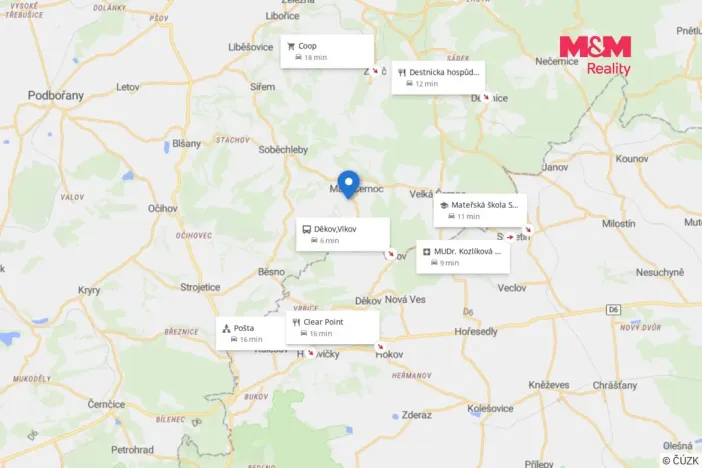 Prodej zemědělské usedlosti, Blšany - Malá Černoc, 215 m2