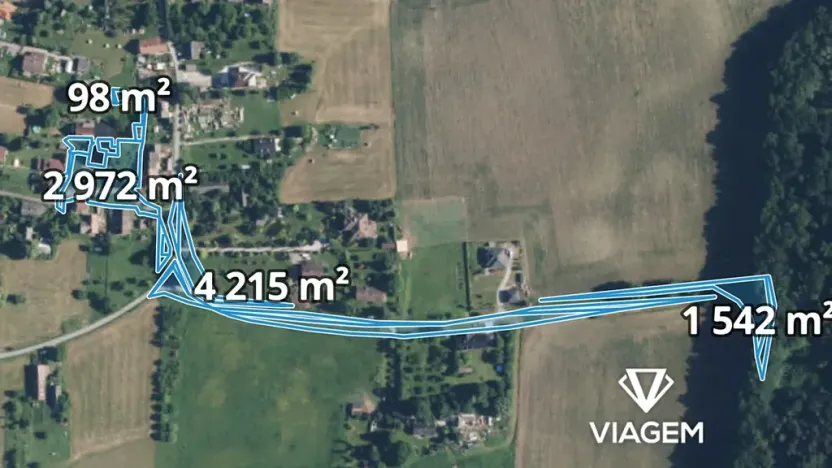 Prodej podílu zahrady, Lázně Bělohrad, 1298 m2