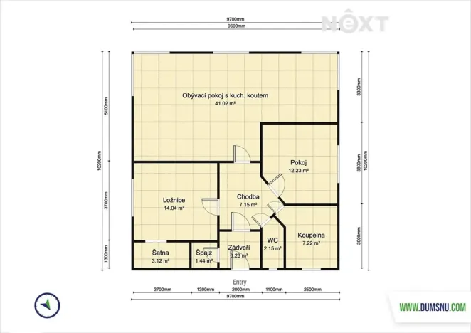 Prodej rodinného domu, Hanušovice, Údolní, 87 m2