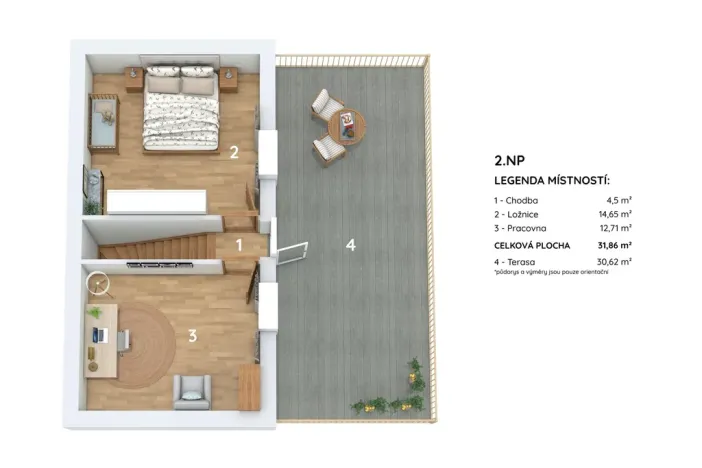 Prodej rodinného domu, Zlín, Příkrá, 124 m2
