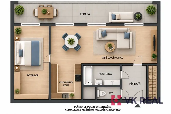 Pronájem bytu 2+kk, Praha - Stodůlky, Kodymova, 100 m2