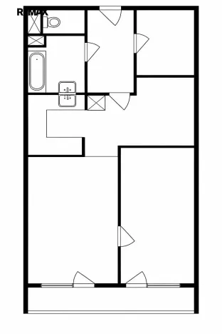 Pronájem bytu 2+kk, Praha - Letňany, Chotěšovská, 48 m2