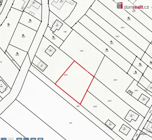 Prodej pozemku pro bydlení, Žeranovice, 1362 m2