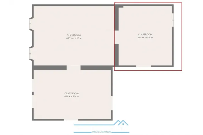 Pronájem kanceláře, Znojmo, Horní náměstí, 35 m2