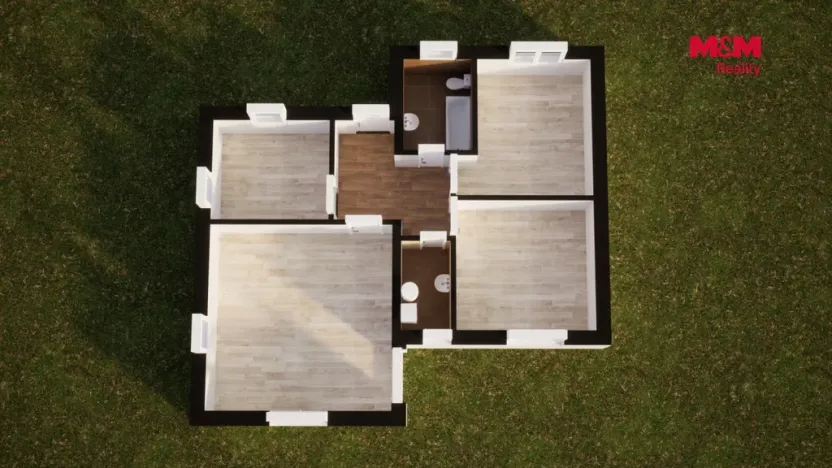 Prodej rodinného domu, Dolní Beřkovice, Horní hájek, 76 m2