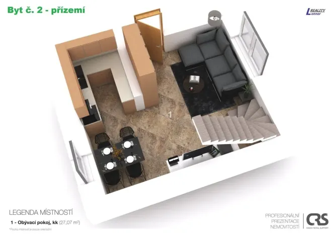 Pronájem bytu 3+kk, Příbram - Příbram IV, Cihlářská, 72 m2