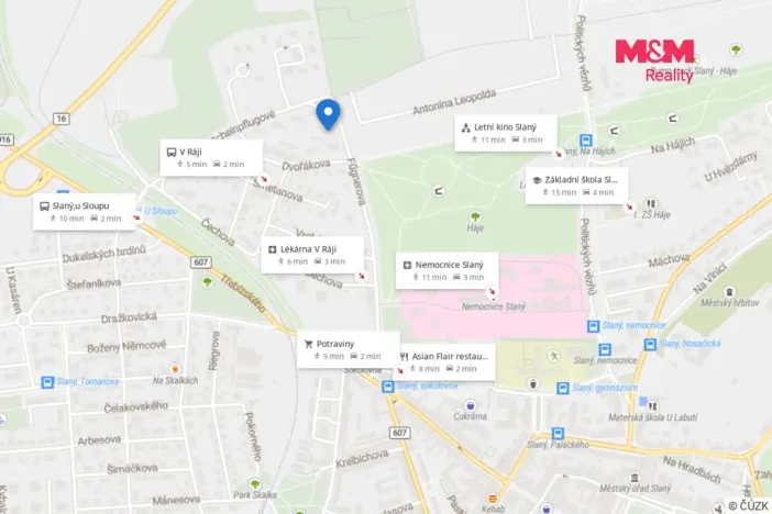 Prodej bytu 4+1, Slaný, Fűgnerova, 86 m2