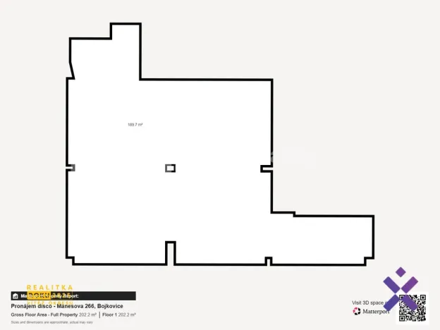 Pronájem komerční nemovitosti, Bojkovice, Mánesova, 200 m2