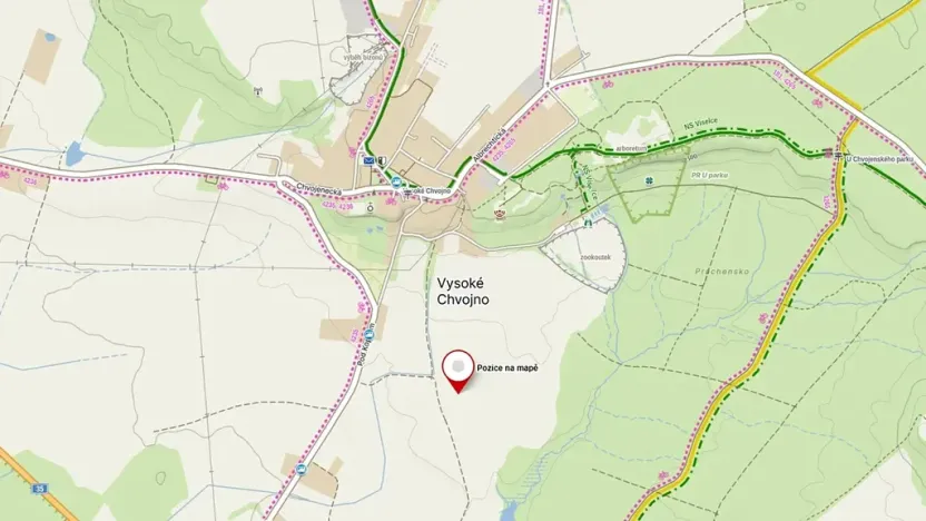 Prodej podílu pozemku, Vysoké Chvojno, 4786 m2