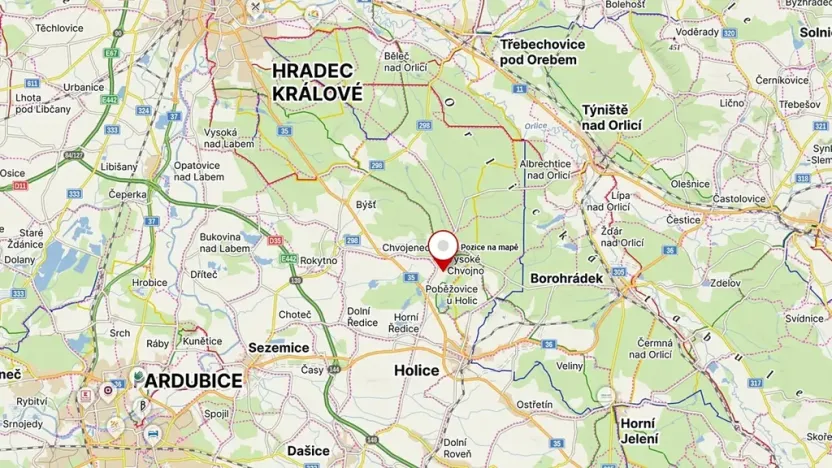 Prodej podílu pozemku, Vysoké Chvojno, 4786 m2