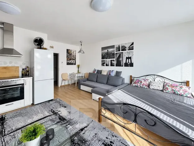Pronájem bytu 1+kk, Praha - Hostivař, Rižská, 35 m2