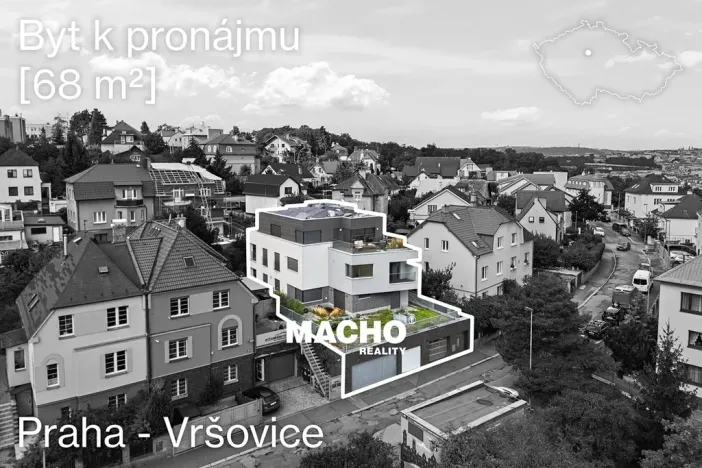 Pronájem bytu 2+1, Praha - Vršovice, Na křivce, 68 m2