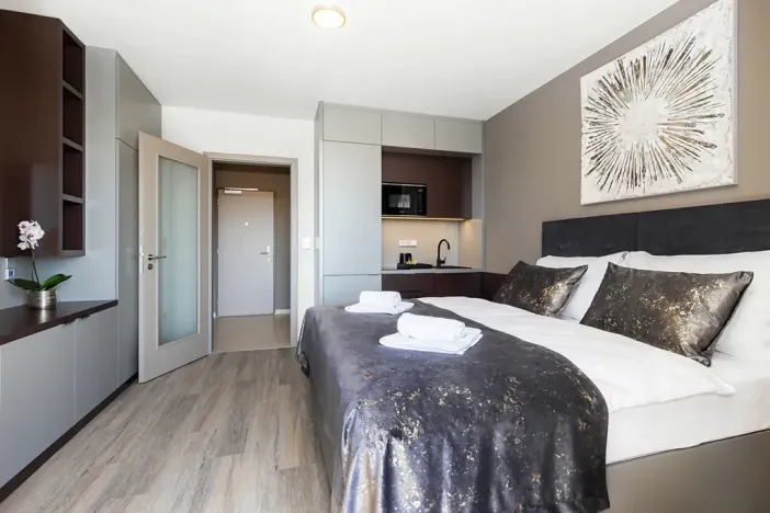 Pronájem bytu 1+kk, Hradec Králové, Na Brně, 35 m2