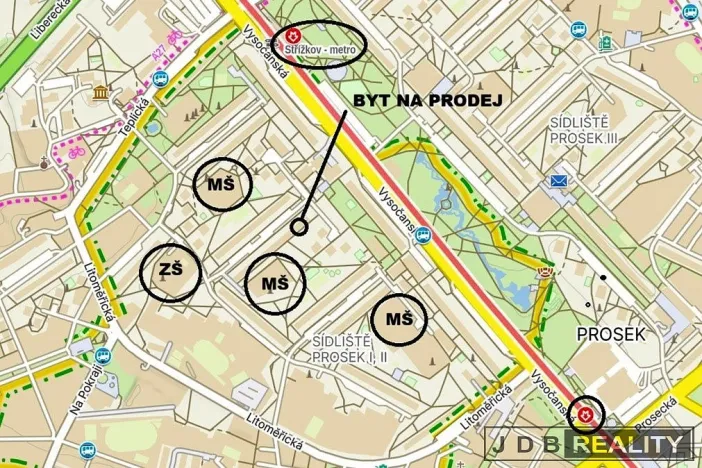 Prodej bytu 3+1, Praha - Prosek, Bílinská, 55 m2