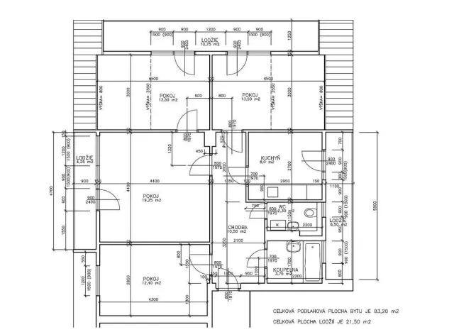Prodej bytu 4+1, Praha - Ruzyně, Pod cihelnou, 110 m2