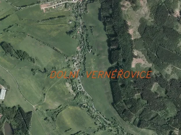 Dražba pozemku pro bydlení, Jívka, 2052 m2