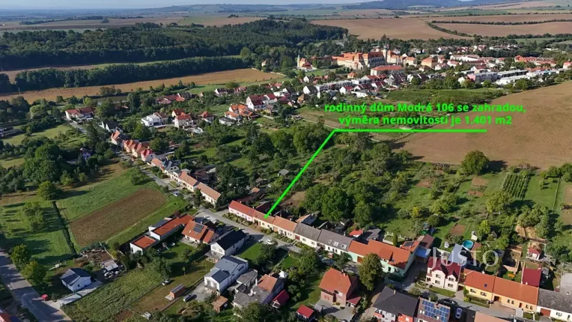 Prodej rodinného domu, Modrá, 102 m2