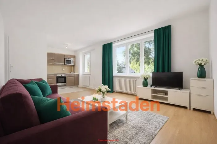 Pronájem bytu 2+kk, Karviná - Nové Město, Brožíkova, 41 m2