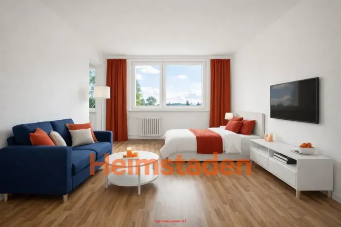 Pronájem bytu 1+kk, Karviná - Hranice, Slovenská, 30 m2