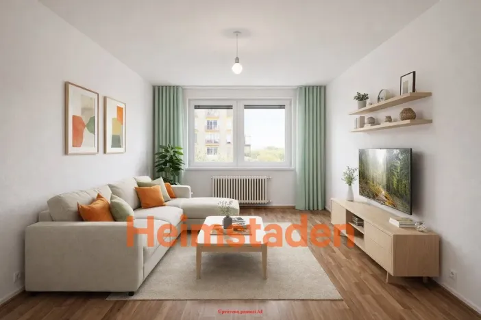 Pronájem bytu 2+1, Orlová - Lutyně, Masarykova třída, 61 m2