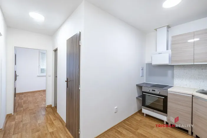 Pronájem bytu 2+kk, Pardubice - Cihelna, K Rozvodně, 43 m2