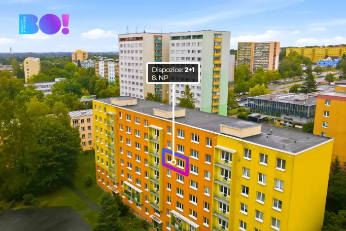 Prodej bytu 2+1, Havířov, Kosmonautů, 54 m2
