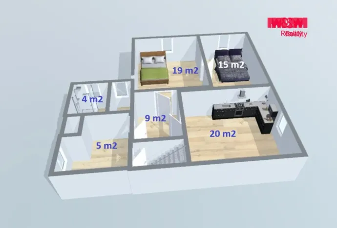 Prodej rodinného domu, Zbizuby - Vranice, 78 m2