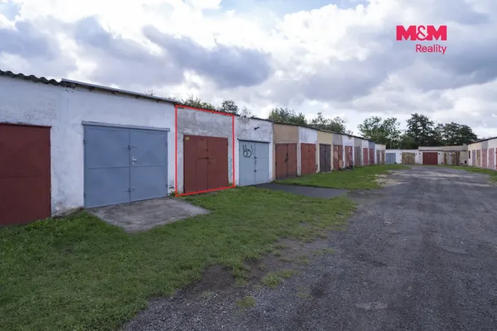 Prodej garáže, Cheb, U Hilarie, 19 m2