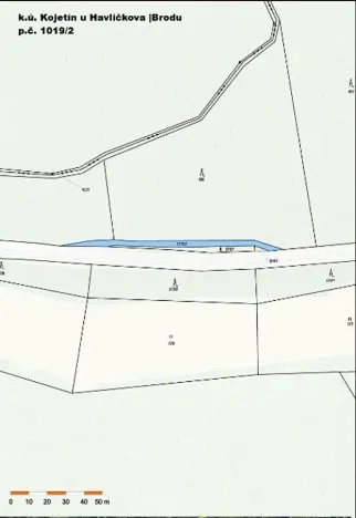 Prodej lesa, Kojetín, 333 m2