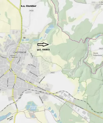 Prodej lesa, Chotěboř, 86 m2