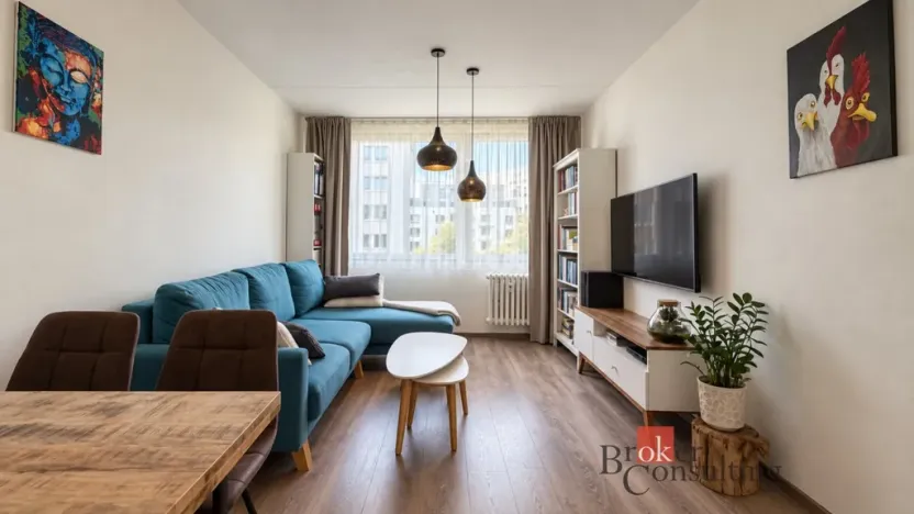 Pronájem bytu 2+kk, Praha - Strašnice, Ke Strašnické, 45 m2