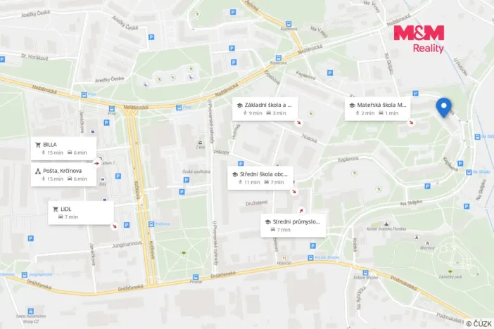Prodej bytu 2+kk, Ústí nad Labem - Krásné Březno, Keplerova, 48 m2