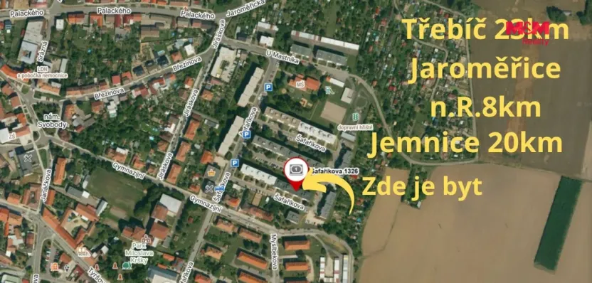 Prodej bytu 3+1, Moravské Budějovice, Šafaříkova, 75 m2