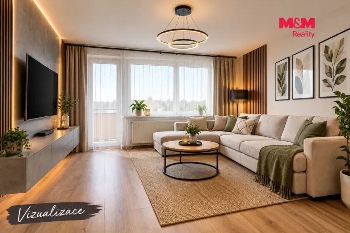Prodej bytu 3+1, Okrouhlá, 69 m2