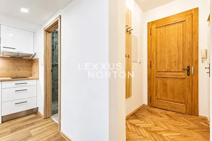 Pronájem bytu 1+1, Praha - Smíchov, Ostrovského, 32 m2