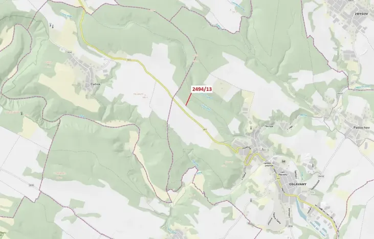 Dražba lesa, Oslavany, 113 m2