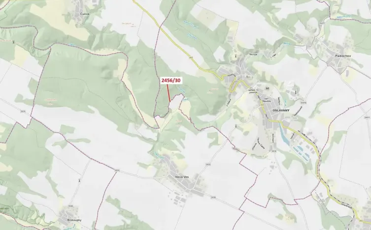 Dražba lesa, Oslavany, 56 m2