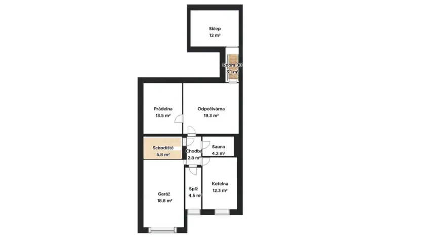 Prodej rodinného domu, Slavkov u Brna, Zámecká, 200 m2