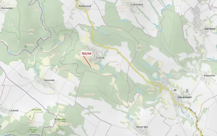 Dražba lesa, Čučice, 112 m2