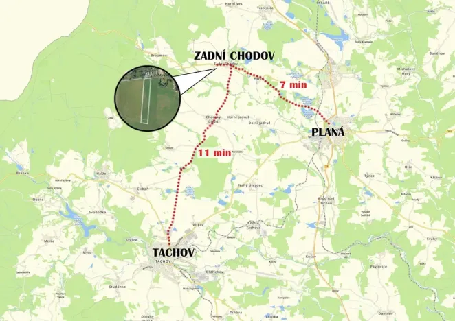 Prodej pozemku pro bydlení, Zadní Chodov, 18140 m2