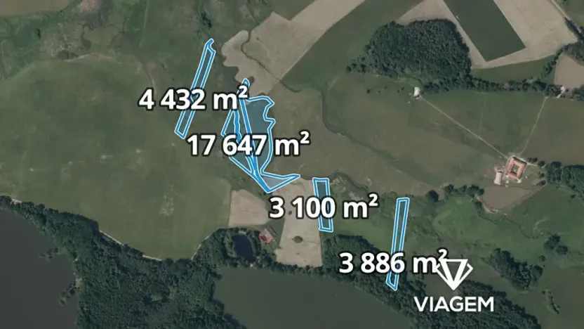 Prodej podílu pole, Olešnice, 1816 m2